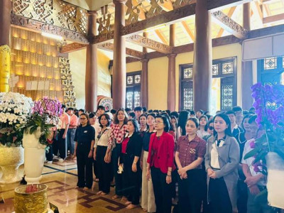 Hoạt động trải nghiệm tiết học thực tế tại Đền Bến Dược - Địa đạo Củ Chi và Khu tái hiện Vùng giải phóng, năm học 2025 - 2026