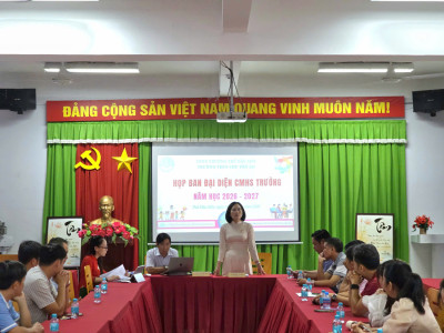 Đại hội cha mẹ học sinh đầu năm học 2026 - 2027