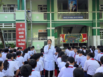 Sinh hoạt chuyên đề “Chăm sóc sức khỏe sinh sản vị thành niên” dành cho học sinh năm học 2026-2027